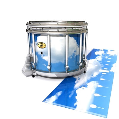 Yamaha 9300/9400 Field Corps Snare Drum Slip - Cumulus Sky (Themed)