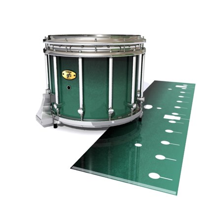 Yamaha 9300/9400 Field Corps Snare Drum Slip - Deep Viridian Fade (Green)