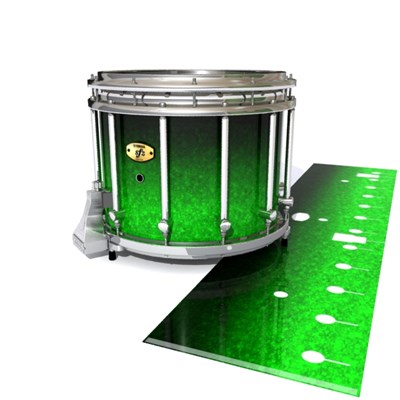 Yamaha 9300/9400 Field Corps Snare Drum Slip - Emerald Fade (Green)