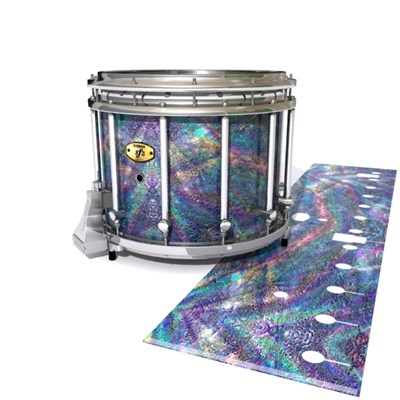 Yamaha 9300/9400 Field Corps Snare Drum Slip - Fairy Tale Fade (Aqua)