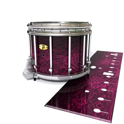 Yamaha 9300/9400 Field Corps Snare Drum Slip - Festive Pink Rosewood (Pink)