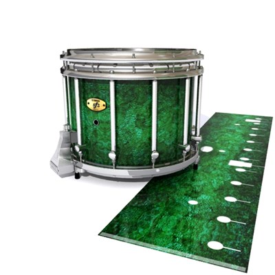 Yamaha 9300/9400 Field Corps Snare Drum Slip - Hulk Green (Green)