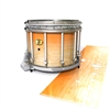 Yamaha 9300/9400 Field Corps Snare Drum Slip - Maple Woodgrain Orange Fade (Orange)