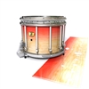 Yamaha 9300/9400 Field Corps Snare Drum Slip - Maple Woodgrain Red Fade (Red)
