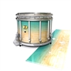 Yamaha 9300/9400 Field Corps Snare Drum Slip - Maple Woodgrain Teal Fade (Blue) (Green)