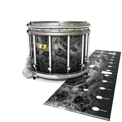 Yamaha 9300/9400 Field Corps Snare Drum Slip - Mountain GEO Marble Fade (Neutral)