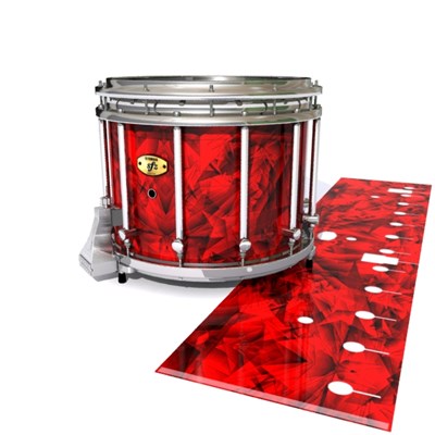 Yamaha 9300/9400 Field Corps Snare Drum Slip - Red Cosmic Glass (Red)