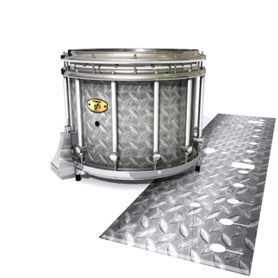 Yamaha 9300/9400 Field Corps Snare Drum Slip - Silver Metal Plating (Themed)