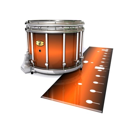 Yamaha 9300/9400 Field Corps Snare Drum Slip - Solar Flare (Orange)
