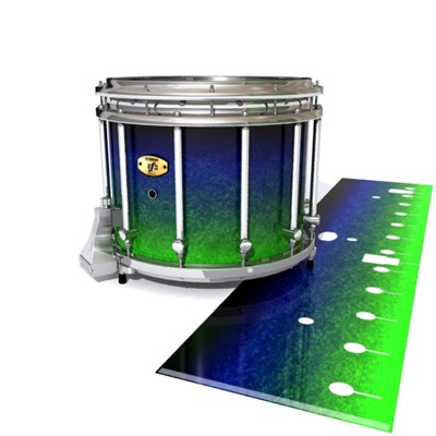 Yamaha 9300/9400 Field Corps Snare Drum Slip - Summer Night (Blue) (Green)