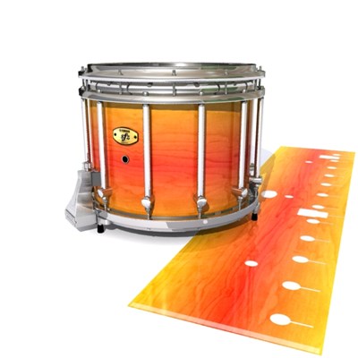 Yamaha 9300/9400 Field Corps Snare Drum Slip - Sunshine Stain (Orange) (Yellow)
