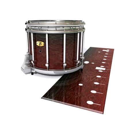 Yamaha 9300/9400 Field Corps Snare Drum Slip - Weathered Rosewood (Red)