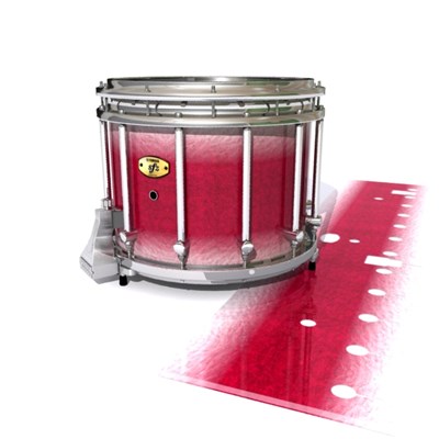 Yamaha 9300/9400 Field Corps Snare Drum Slip - Wicked White Ruby (Red) (Pink)