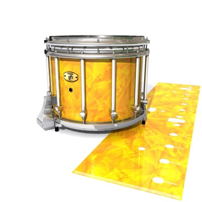 Yamaha 9300/9400 Field Corps Snare Drum Slip - Yellow Cosmic Glass (Yellow) (Orange)