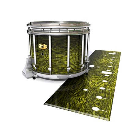 Yamaha 9300/9400 Field Corps Snare Drum Slip - Yellow Jacket Rosewood (Yellow)