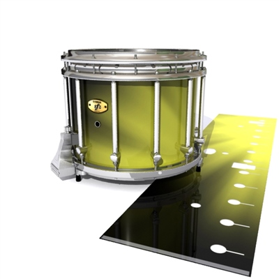 Yamaha 9300/9400 Field Corps Snare Drum Slip - Yellow Light Rays (Themed)