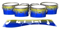 Yamaha 8200 Field Corps Tenor Drum Slips - Afternoon Fade (Blue)