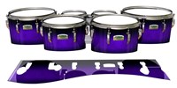 Yamaha 8200 Field Corps Tenor Drum Slips - Amethyst Haze (Purple)