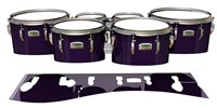 Yamaha 8200 Field Corps Tenor Drum Slips - Black Cherry (Purple)