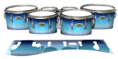 Yamaha 8200 Field Corps Tenor Drum Slips - Dark Nilas (Blue)
