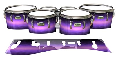 Yamaha 8200 Field Corps Tenor Drum Slips - Galactic Wisteria (Purple)