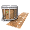 Yamaha 8200 Field Corps Tenor Drum Slips - Oak Burl (Neutral)