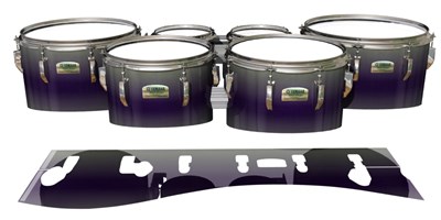 Yamaha 8200 Field Corps Tenor Drum Slips - Purple Grain Mist (Purple)