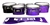 Yamaha 8200 Field Corps Tenor Drum Slips - Purple Light Rays (Themed)