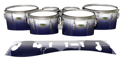 Yamaha 8200 Field Corps Tenor Drum Slips - Riverside Slate (Purple)