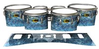 Yamaha 8300 Field Corps Tenor Drum Slips - Aeriform (Blue)