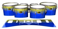 Yamaha 8300 Field Corps Tenor Drum Slips - Afternoon Fade (Blue)