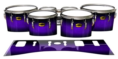 Yamaha 8300 Field Corps Tenor Drum Slips - Amethyst Haze (Purple)