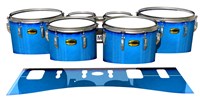 Yamaha 8300 Field Corps Tenor Drum Slips - Bermuda Blue (Blue)