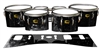 Yamaha 8300 Field Corps Tenor Drum Slips - BW Galaxy (Themed)