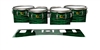 Yamaha 8300 Field Corps Tenor Drum Slips - Chaos Brush Strokes Green and Black (Green)