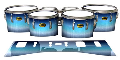 Yamaha 8300 Field Corps Tenor Drum Slips - Dark Nilas (Blue)