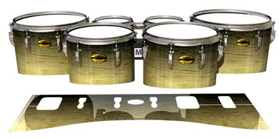 Yamaha 8300 Field Corps Tenor Drum Slips - Desert Nero (Neutral)