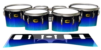 Yamaha 8300 Field Corps Tenor Drum Slips - Distant Horizon (Blue)