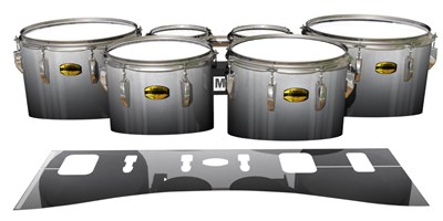 Yamaha 8300 Field Corps Tenor Drum Slips - Morning Fog (Neutral)