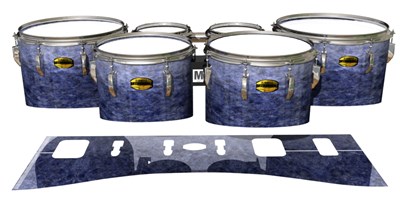 Yamaha 8300 Field Corps Tenor Drum Slips - Mountainside Myst (Purple)