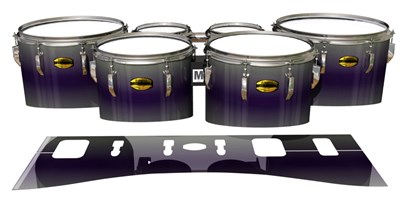 Yamaha 8300 Field Corps Tenor Drum Slips - Purple Grain Mist (Purple)