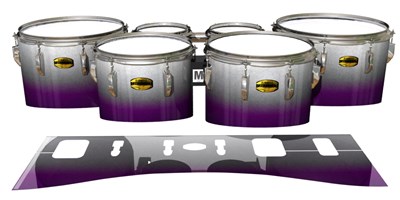 Yamaha 8300 Field Corps Tenor Drum Slips - Royal Winter (Purple)