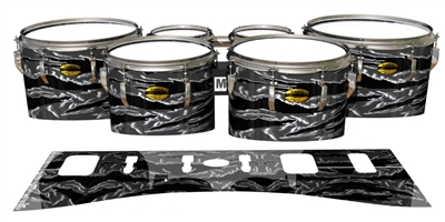 Yamaha 8300 Field Corps Tenor Drum Slips - Stealth Tiger Camouflage (Neutral)
