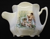 Victorian Continental Shaving Mug with Putti