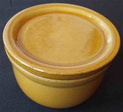 Denby Round Lidded Brown Butter Pot/Crock - Sold