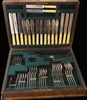 Frank Cobb & Co 1907 Silver Plate 69-Piece Cutlery Canteen - Sold