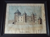 Alexis Lorent Chateau de Labrede Watercolour