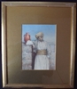 Watercolour of Arab Merchant with Pottery Vessel - Sold