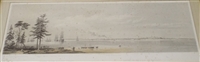 Oswald Brierly 1855 Revel from Nargen Island - Sold