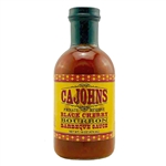 CaJohns Black Cherry Bourbon Infused BBQ Sauce